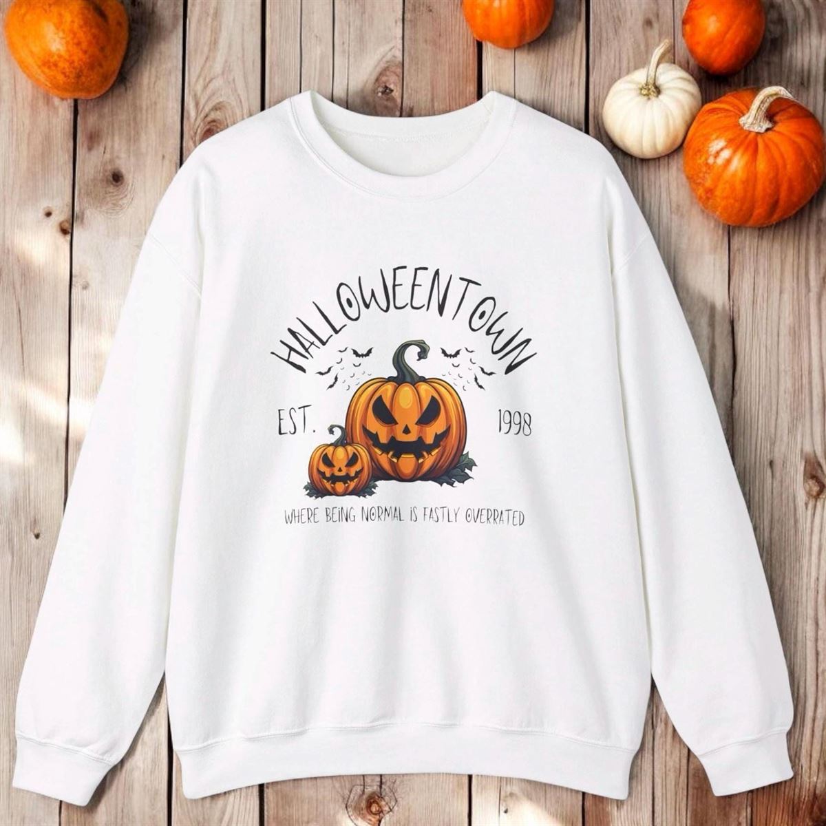 Halloween Ghost Sweater Spooky Cute Ghost Sweater Spooky Halloween Sweatshirt Custom Halloween Sweater Ghost Lover Gift Full Size Up To 5xl