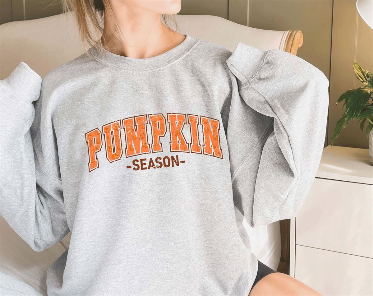 Pumpkin Season Sweater Halloween Jumper Ladies Fall Shirt Autumn Jumper Halloween Sweatshirt Sweater Weather Autumn Jumper Plus Size Up To 5xl